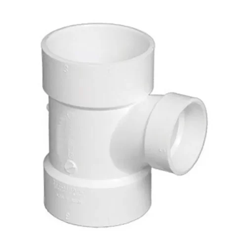 PVC Tees 82mm  - White