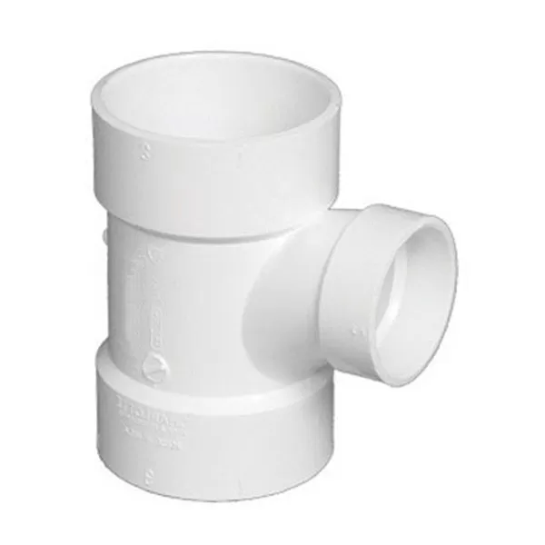 PVC Tees 82mm  - White
