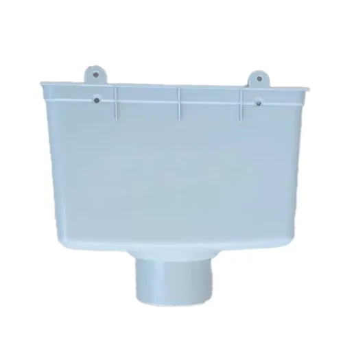 Brilliant-White-Water-Hopper-1.jpg.webp Water Hopper / Collection Box 5.2" - White