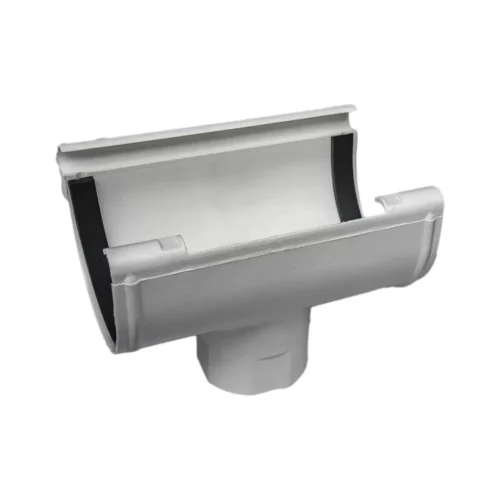 Gutter Outlet / Dropper 140mm  - White
