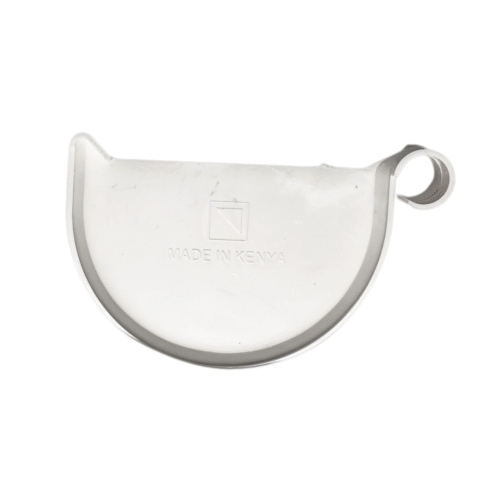 Gutter End Cap / Stop End 140mm  - White