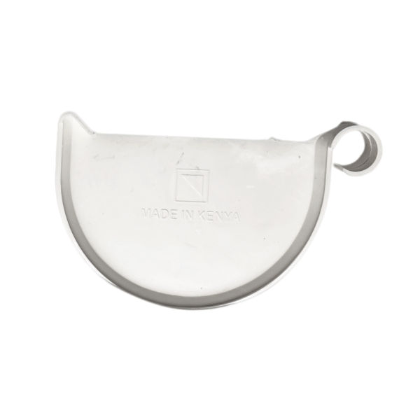Gutter End Cap / Stop End 140mm  - White