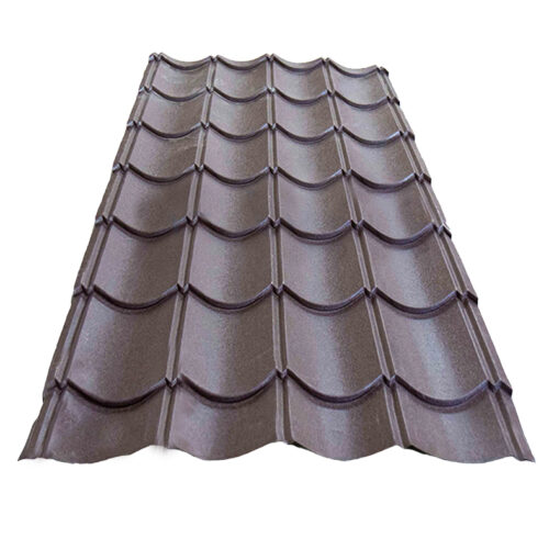 Mandarin-Tile-30-Gauge-Chocolate-Brown-Matt-1.jpg Mandarin Tile - Chocolate Matt 30G