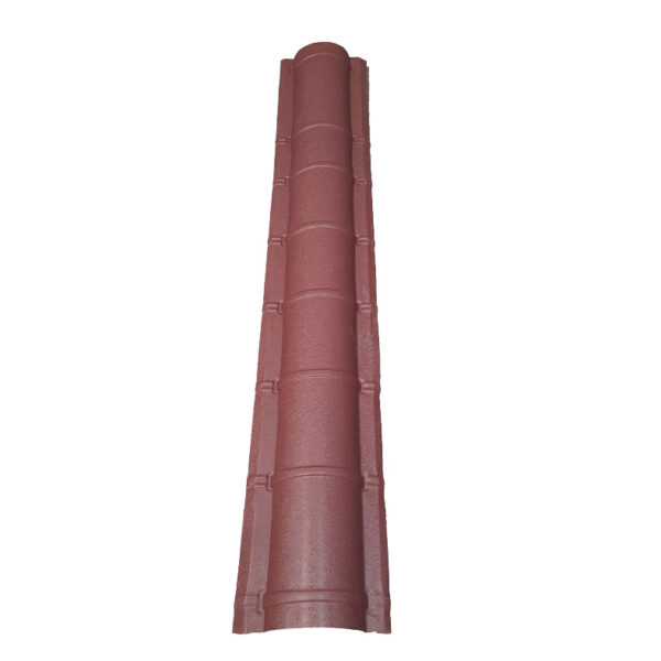 Glazed Ridge / Roll Top - Maroon Matt - 2M X 330MM