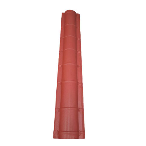 Glazed Ridge / Roll Top - Tile Red Matt - 2M X 330MM