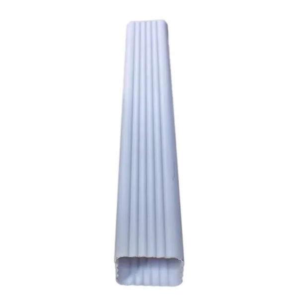 Down Pipe 3m Long (63mm x 82mm)  - White
