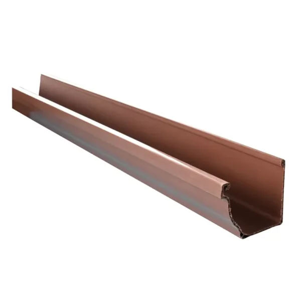 Gutter 5.2" 4m Long  - Brown
